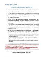 INFORMACIÓN PARA FAMILIAS 